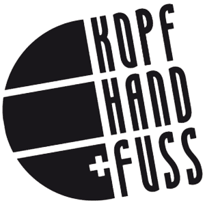 Logo - KOPF, HAND und FUSS